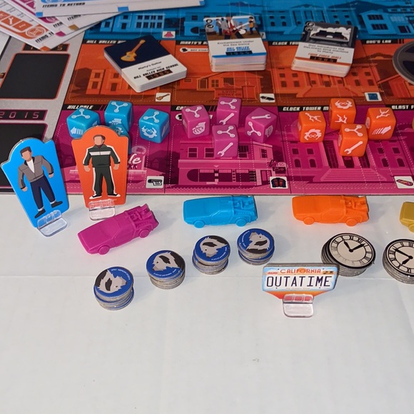 Back To The Future Dice Through Time Board Game - Picture 6 of 7